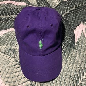Purple Polo Ralph Lauren Hat